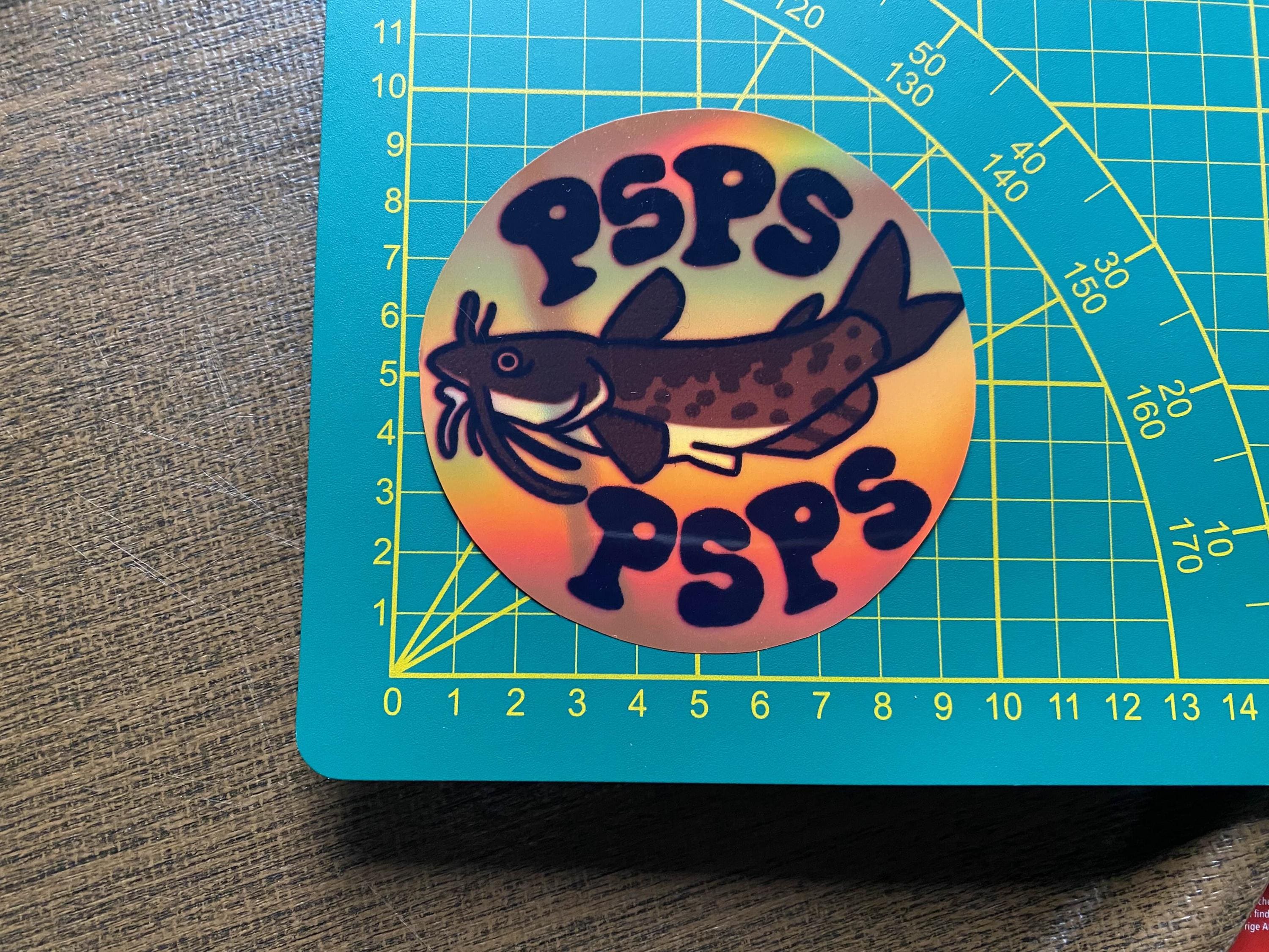Psps catfish sticker