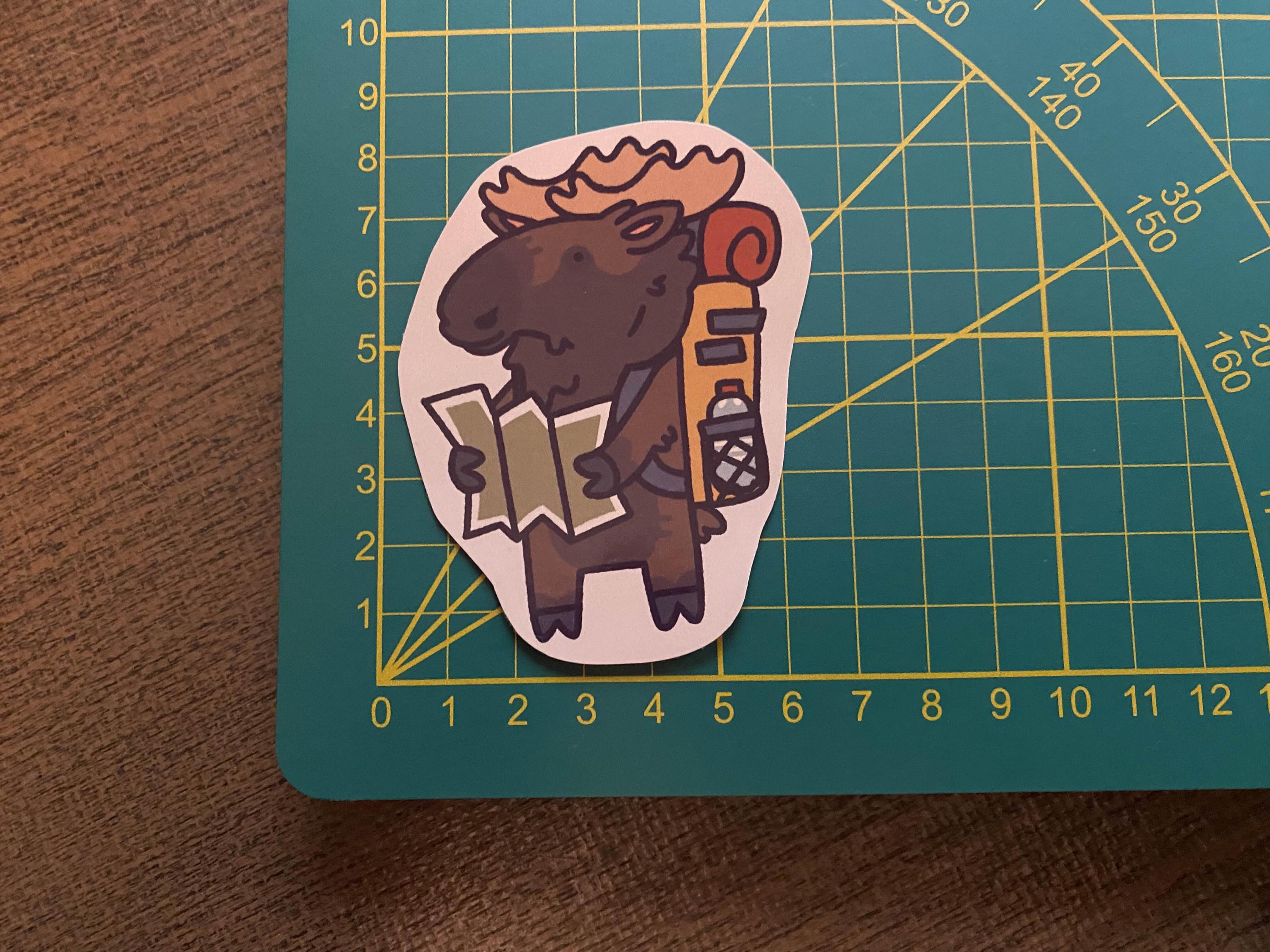 Inktober 2024 stickers day 16-20