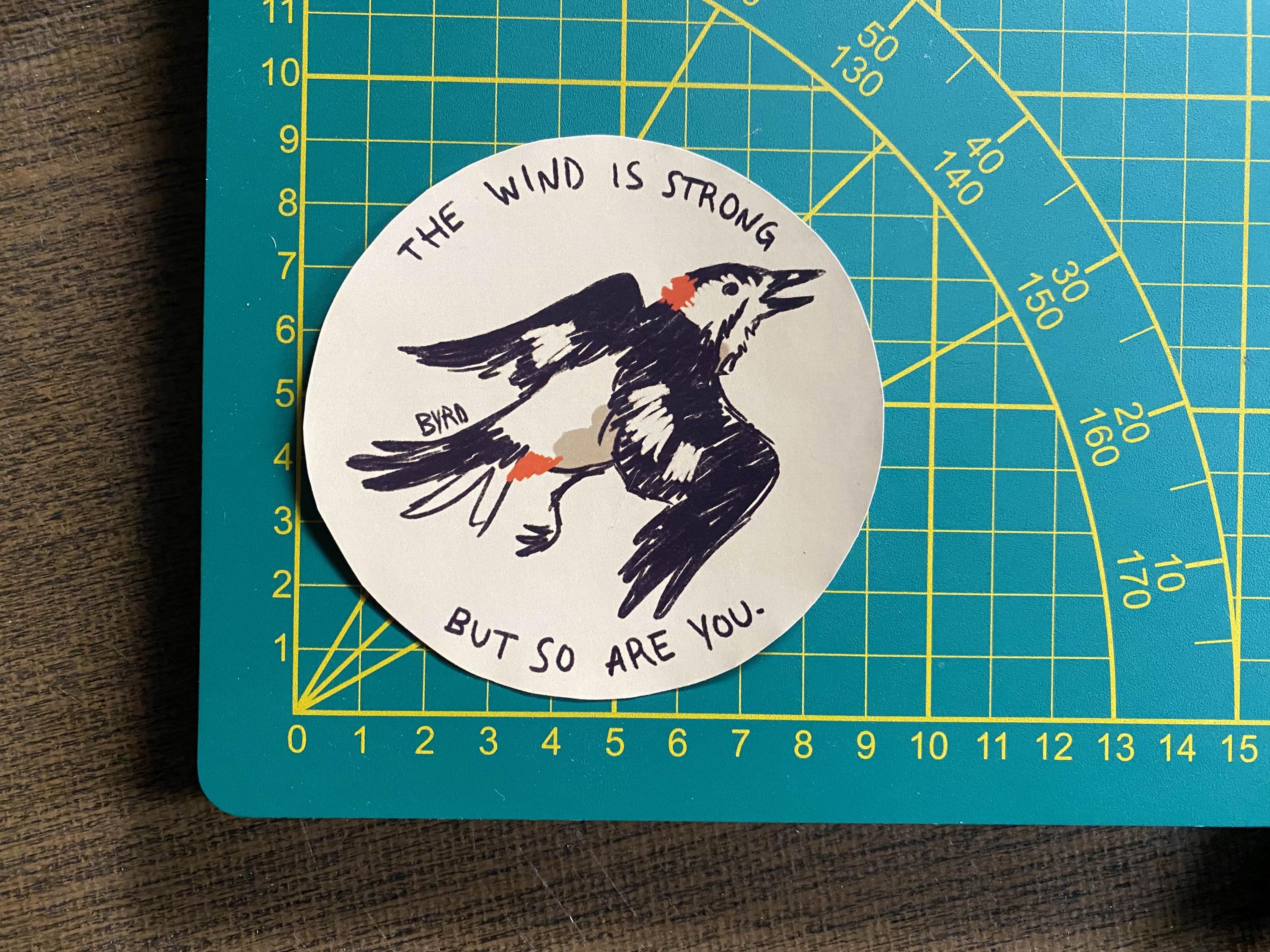 Positive wildlife quotes stickers