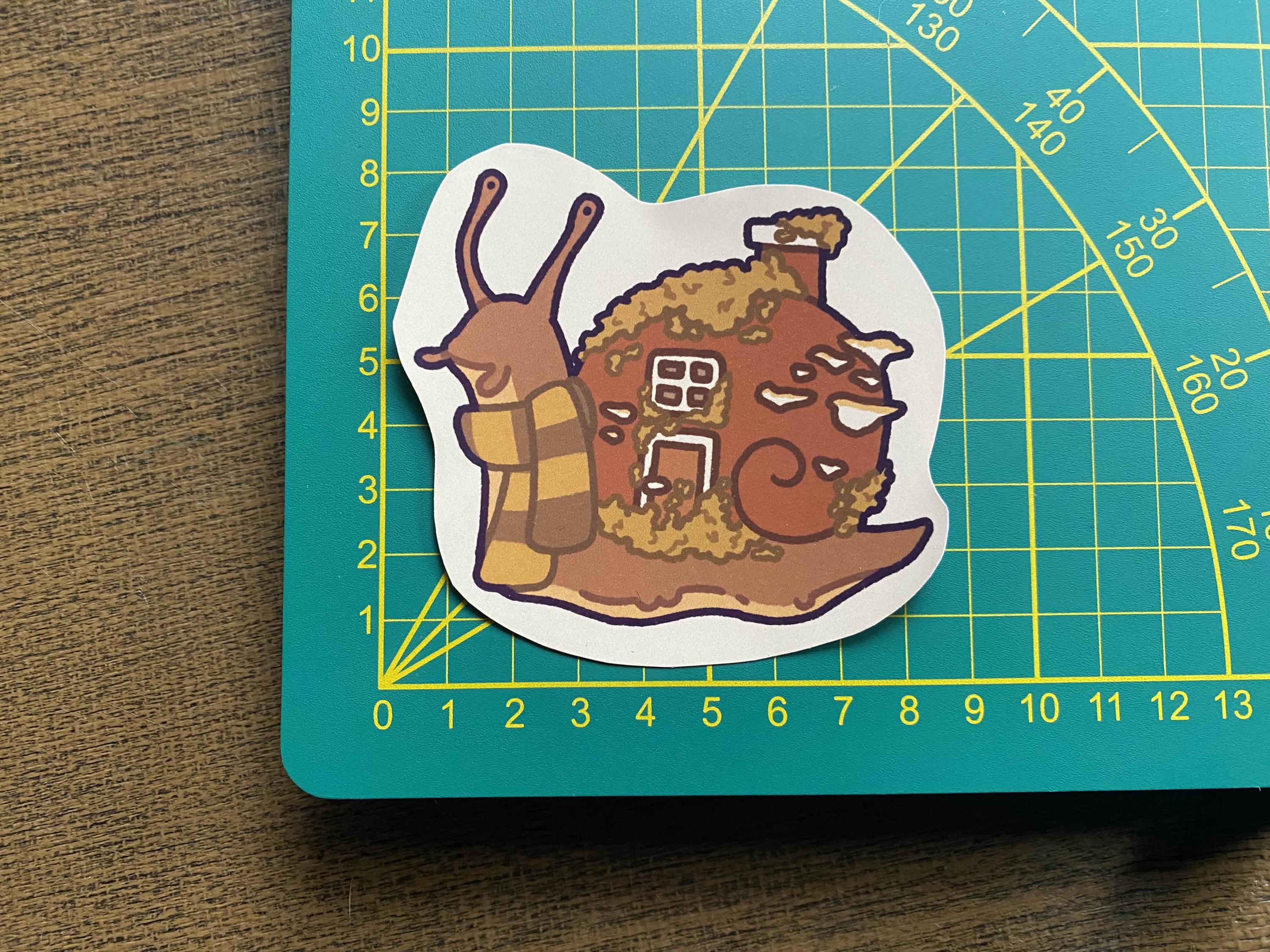 Inktober 2024 stickers day 11-15