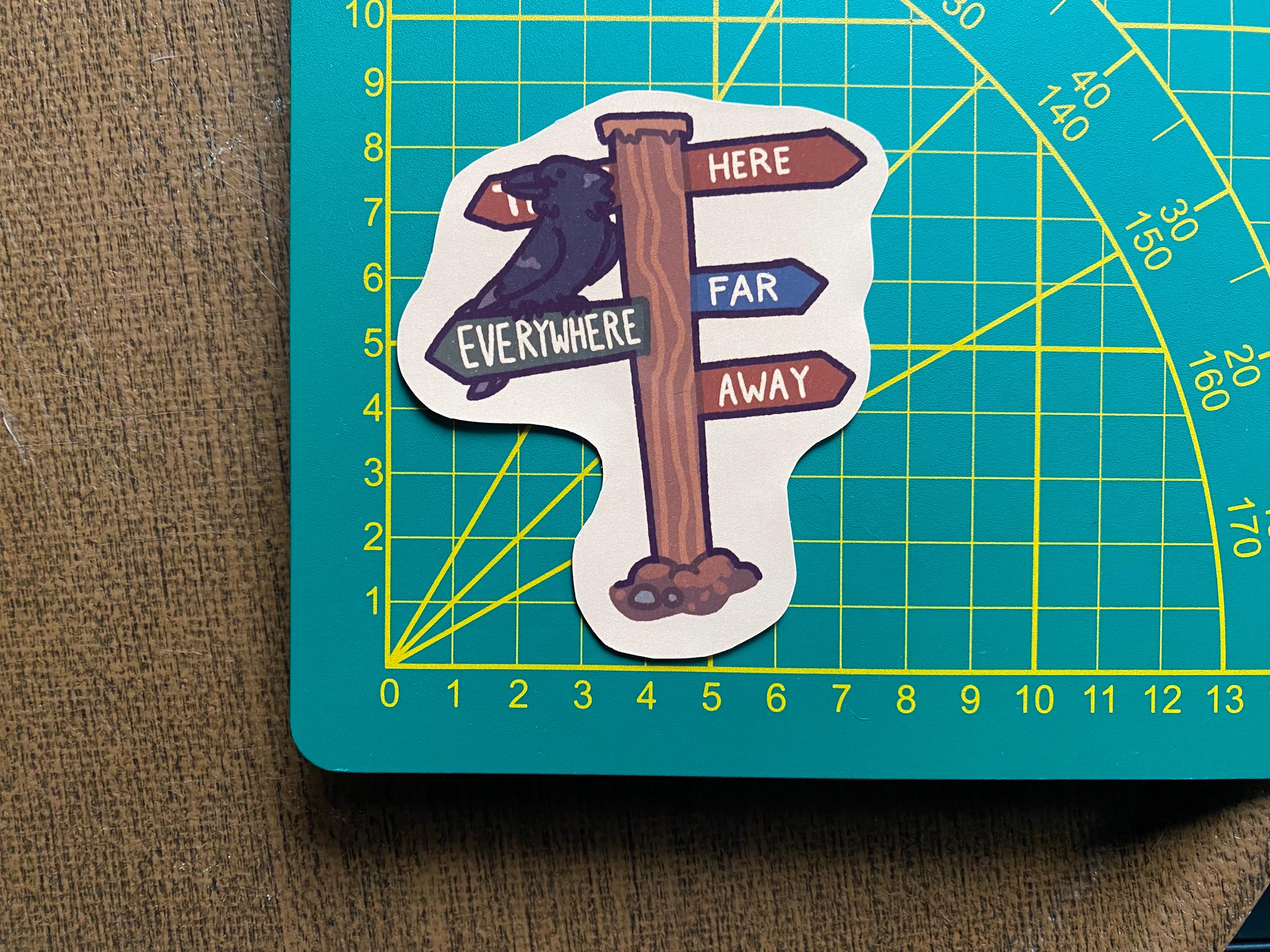 Inktober 2024 stickers day 11-15