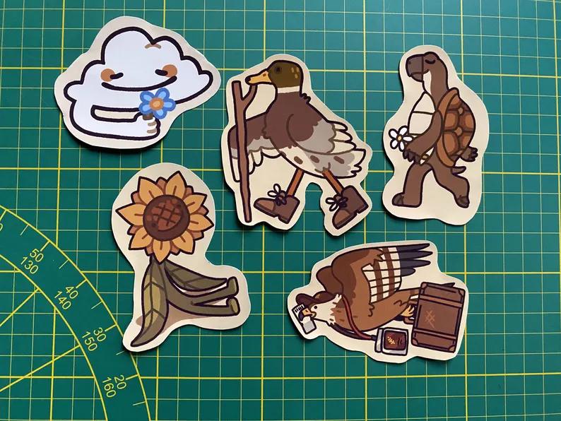 BUNDLE all Inktober 2024 stickers