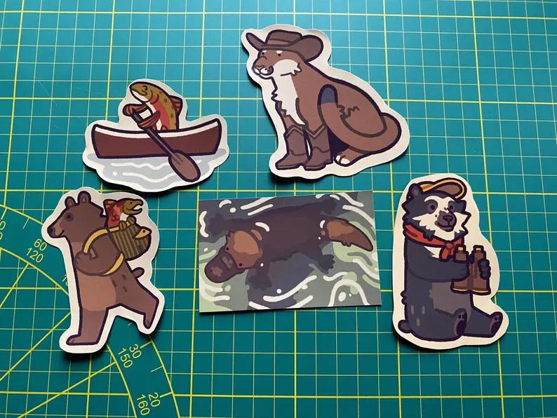 BUNDLE all Inktober 2024 stickers
