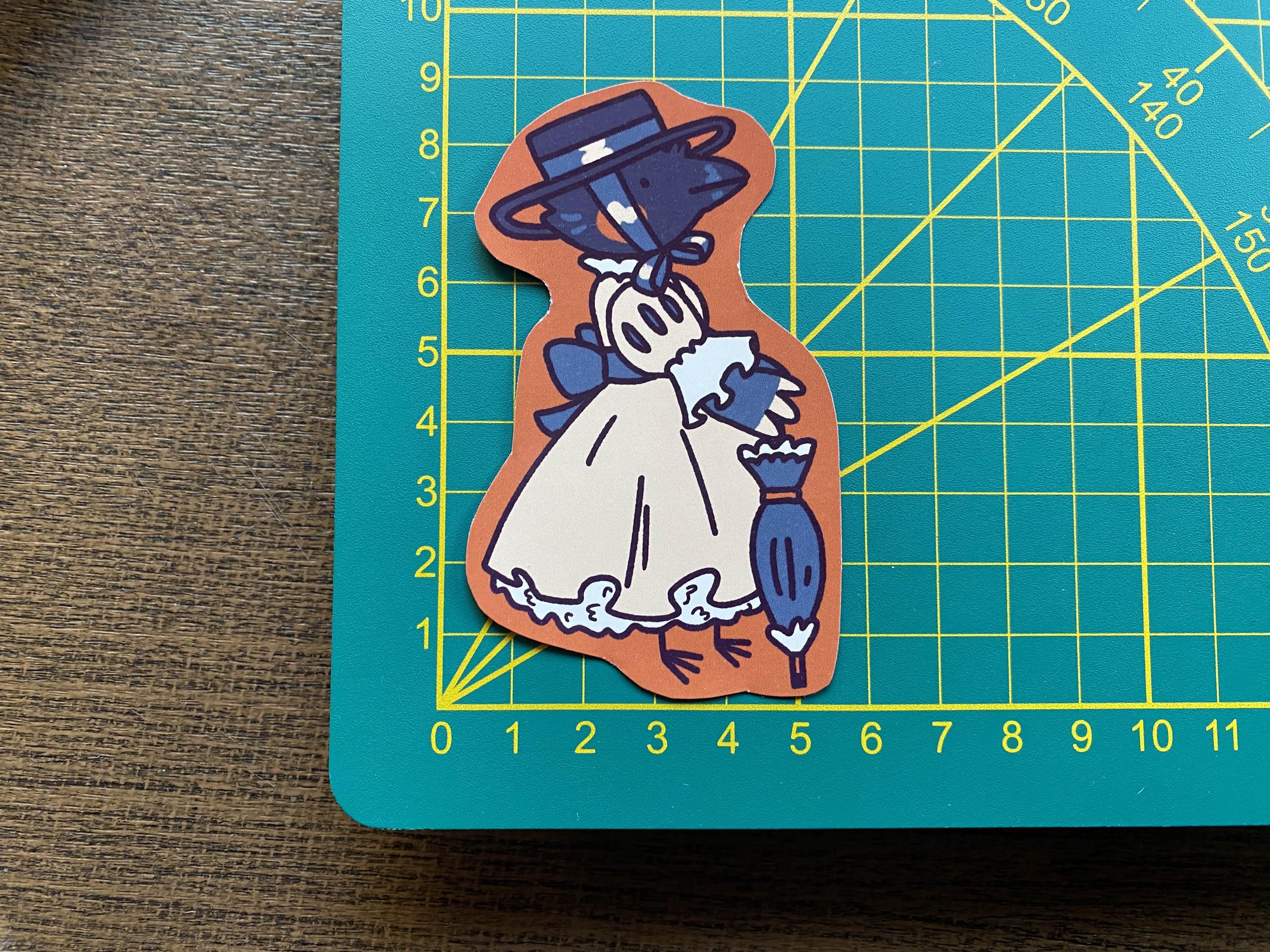 Halloween birds stickers