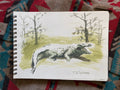 "Sunbathing", original sketch