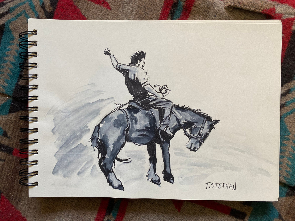 "Waltz", original sketch