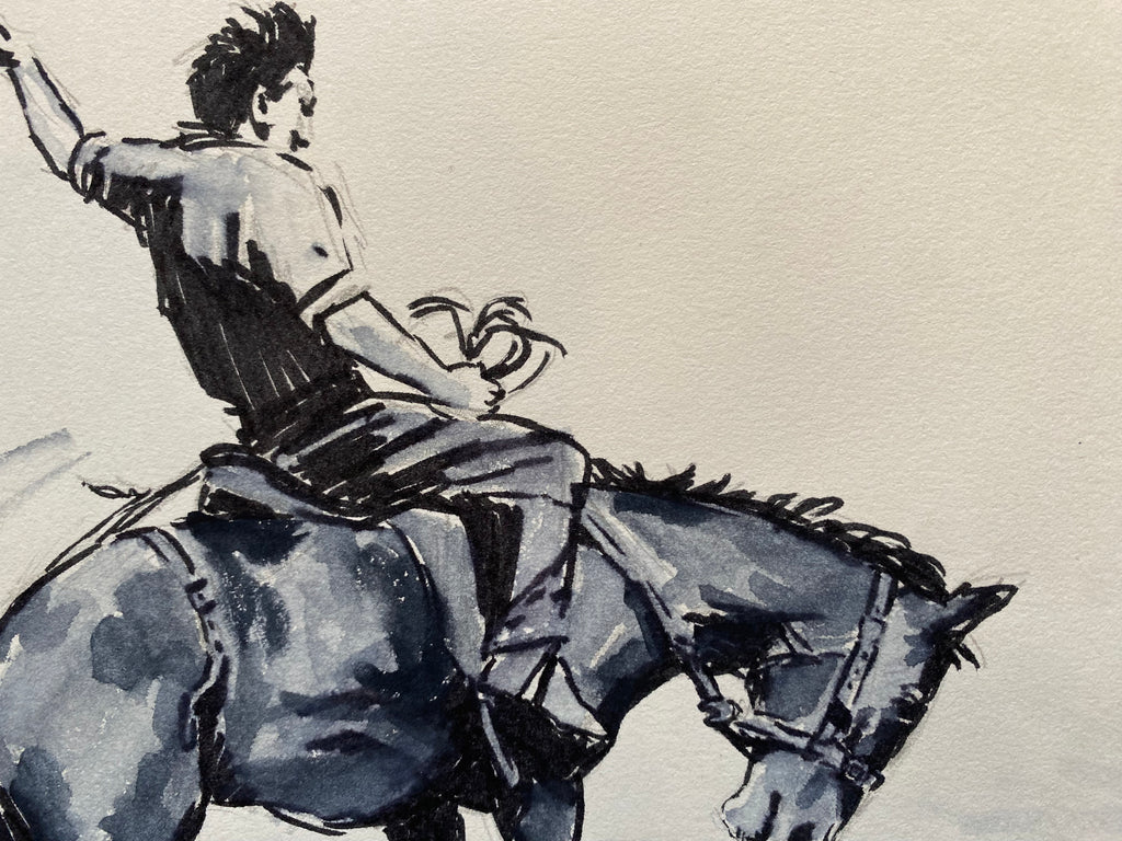 "Waltz", original sketch