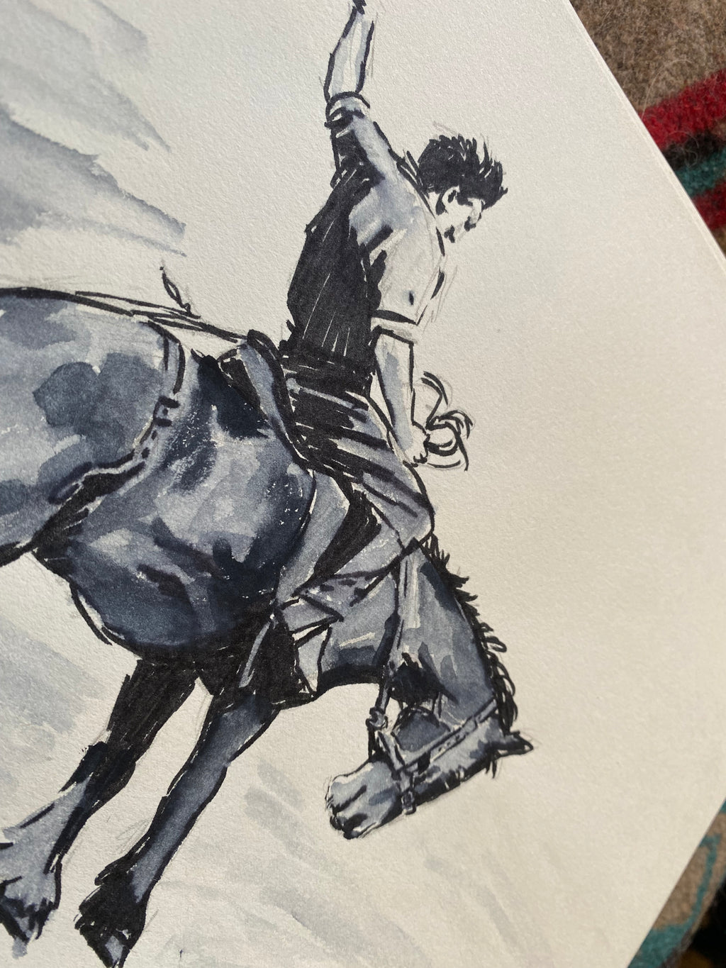 "Waltz", original sketch
