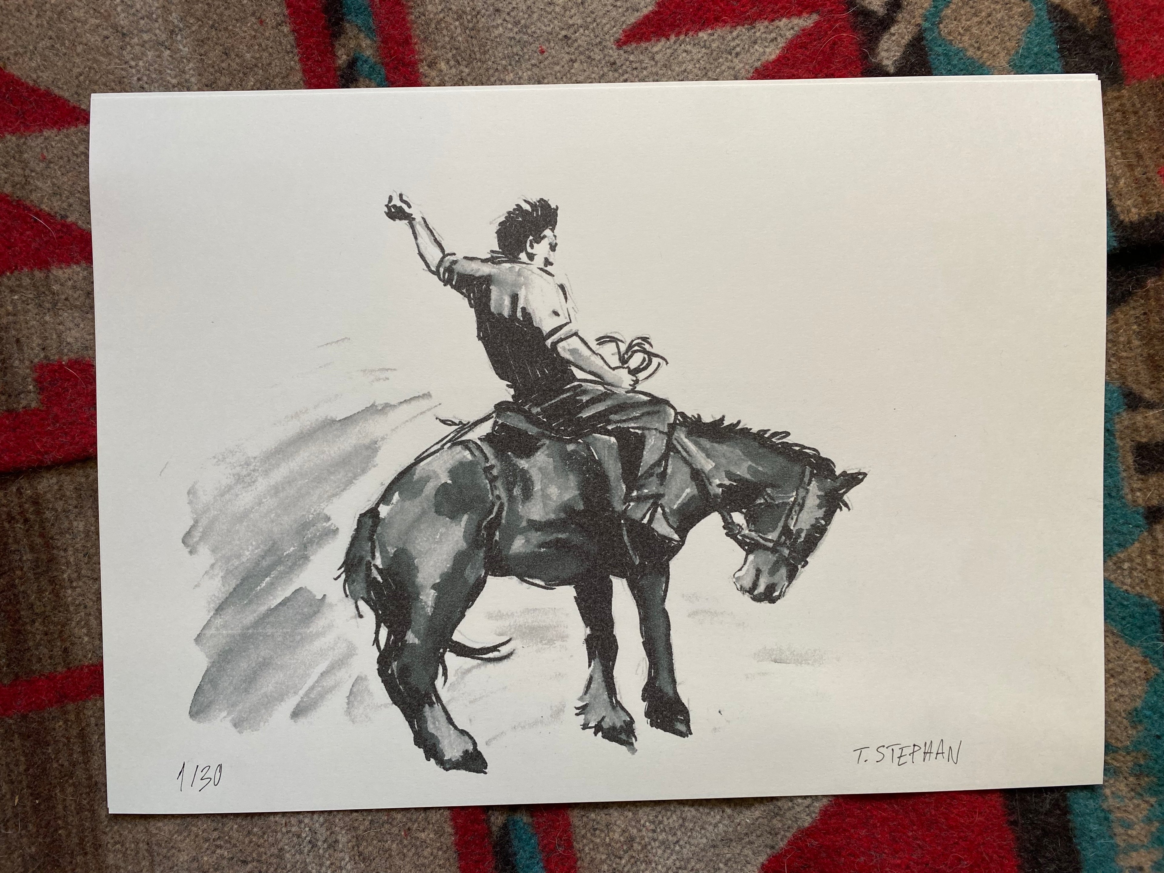 Limited art print, "Waltz", 30 editions