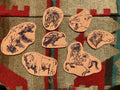 Ink sketches stickers