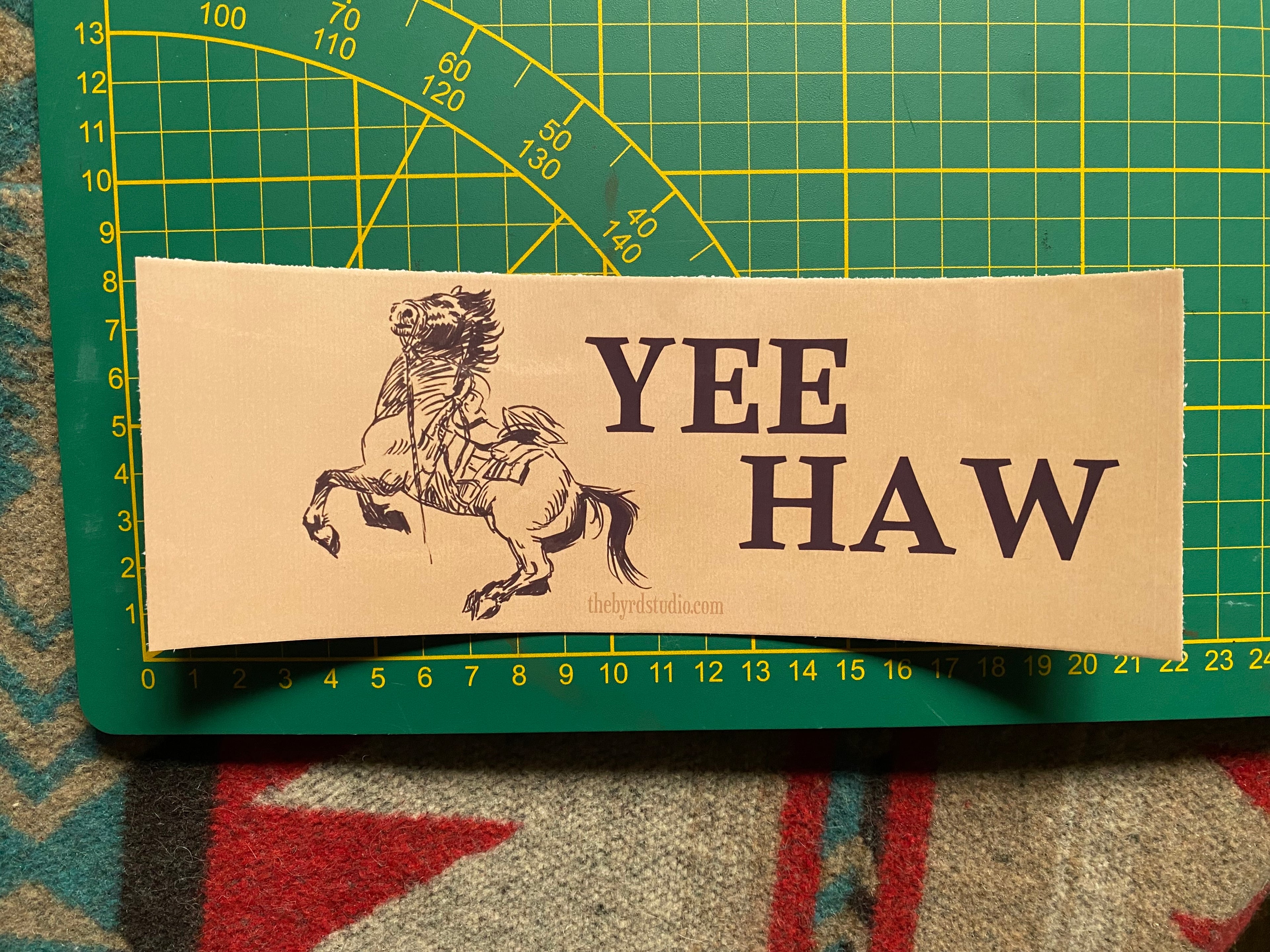 Ink sketches bumper stickers