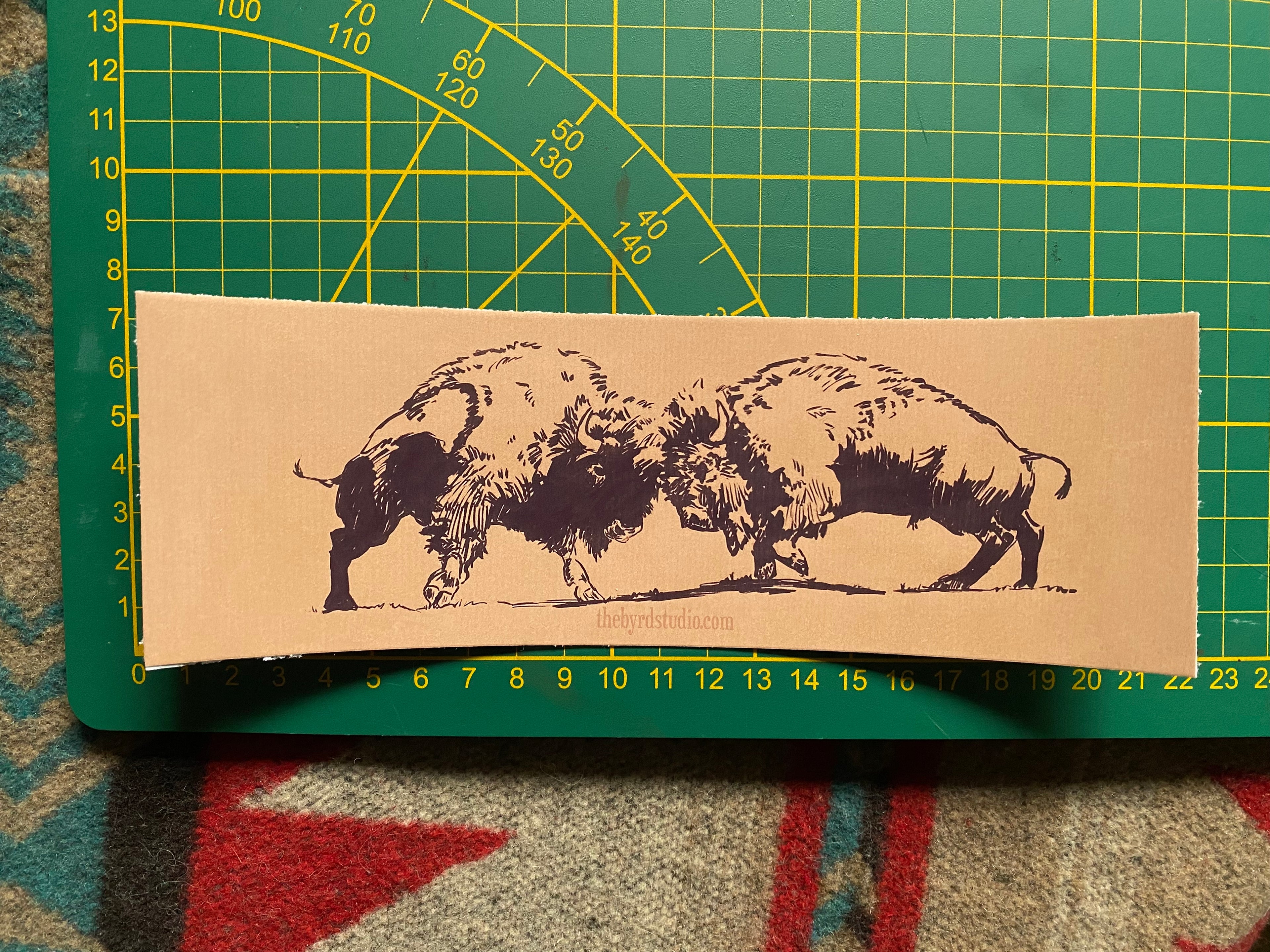Ink sketches bumper stickers