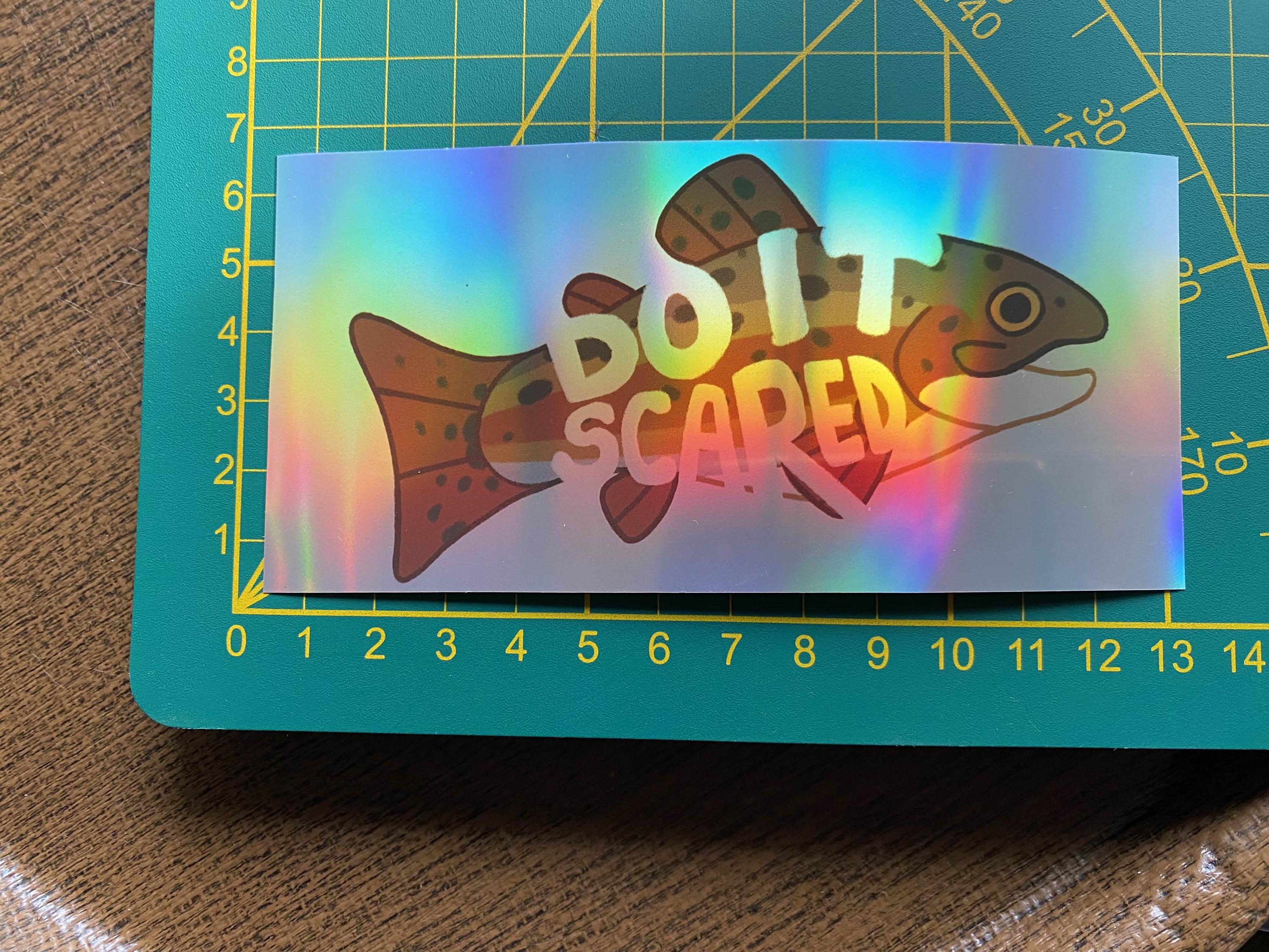 Motivational fishes sticker