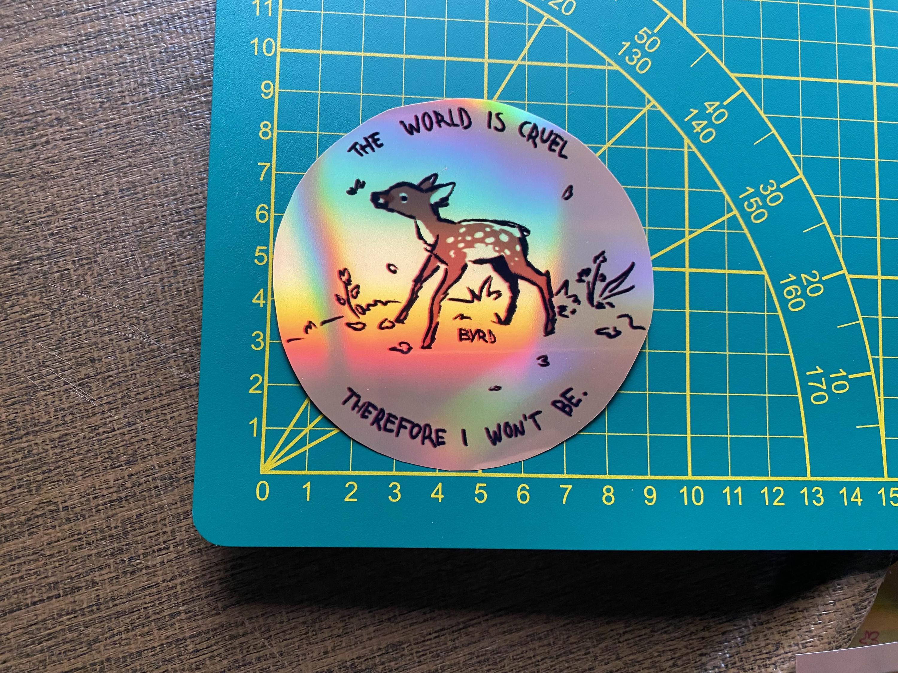 Positive wildlife quotes stickers