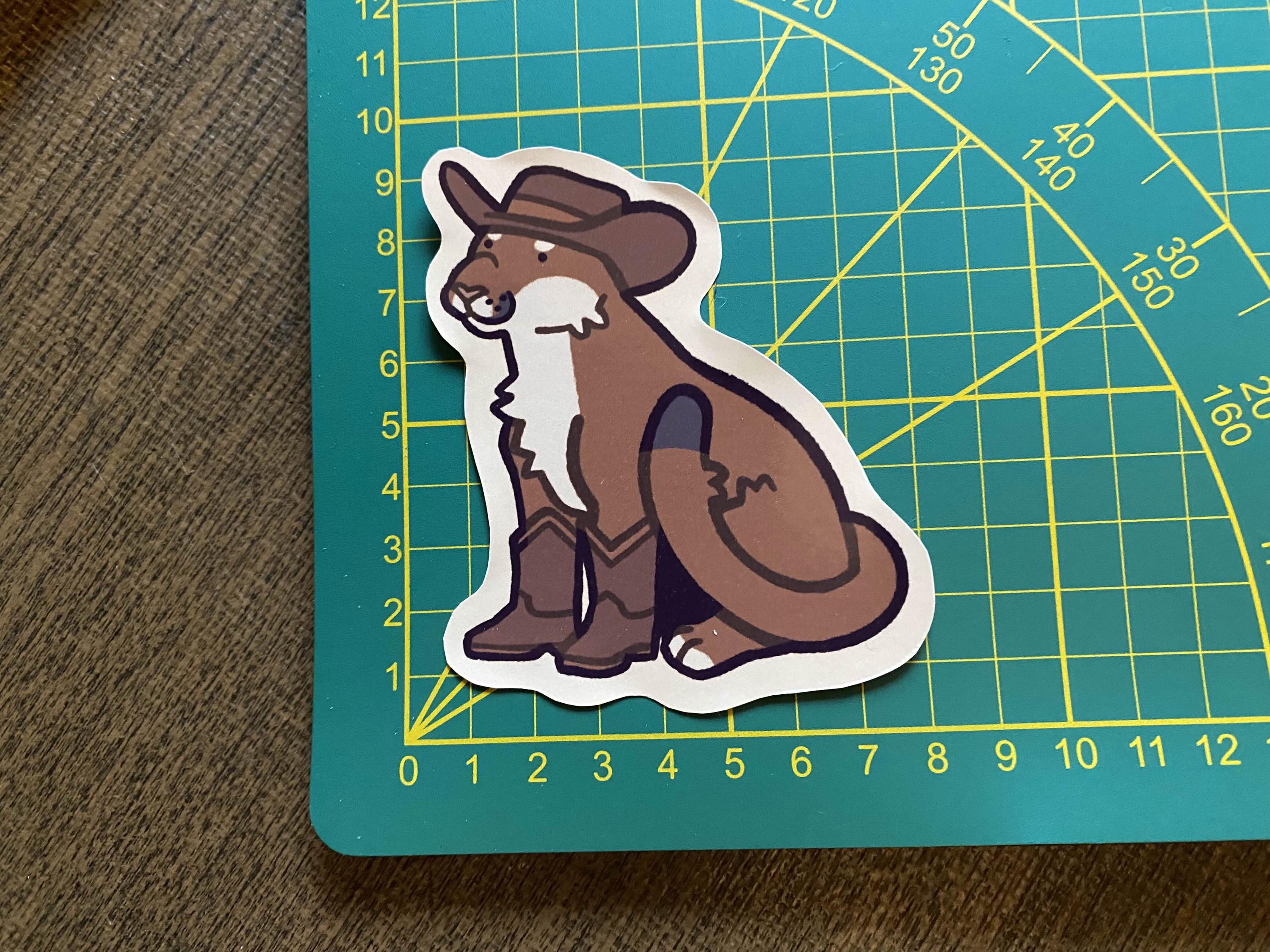 Inktober 2024 stickers day 1-5