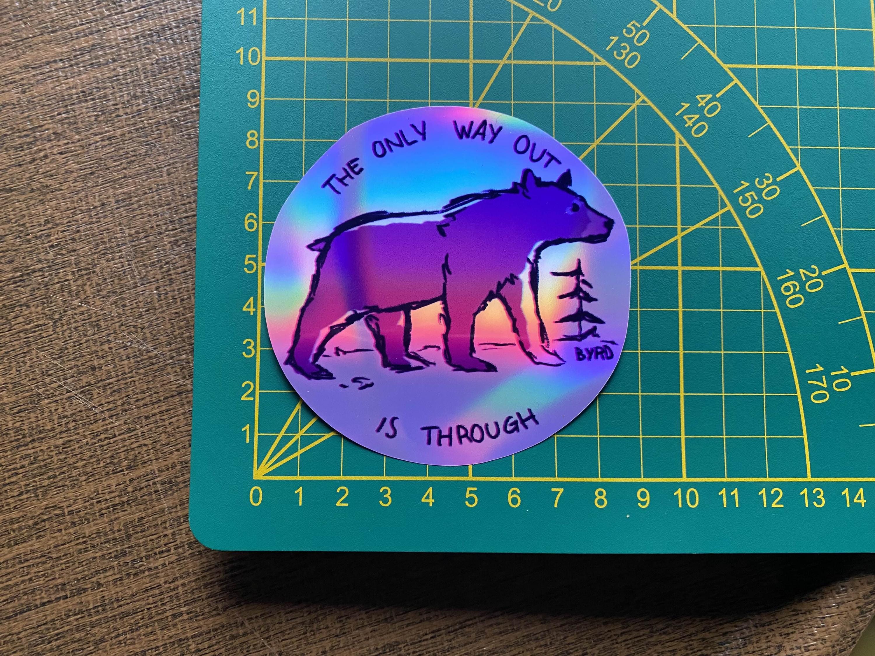 Positive wildlife quotes stickers