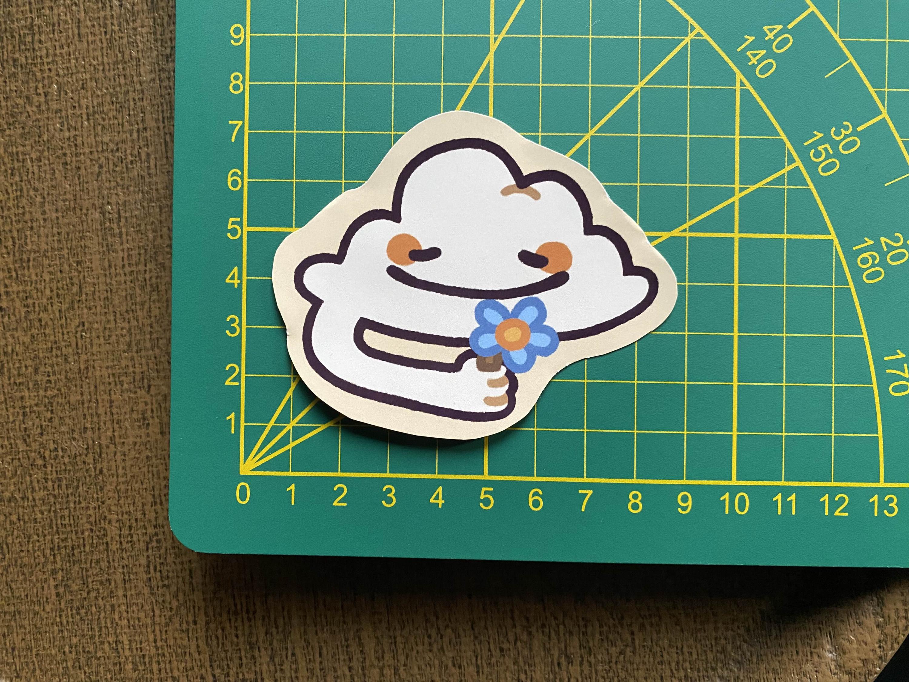 Inktober 2024 stickers day 6-10