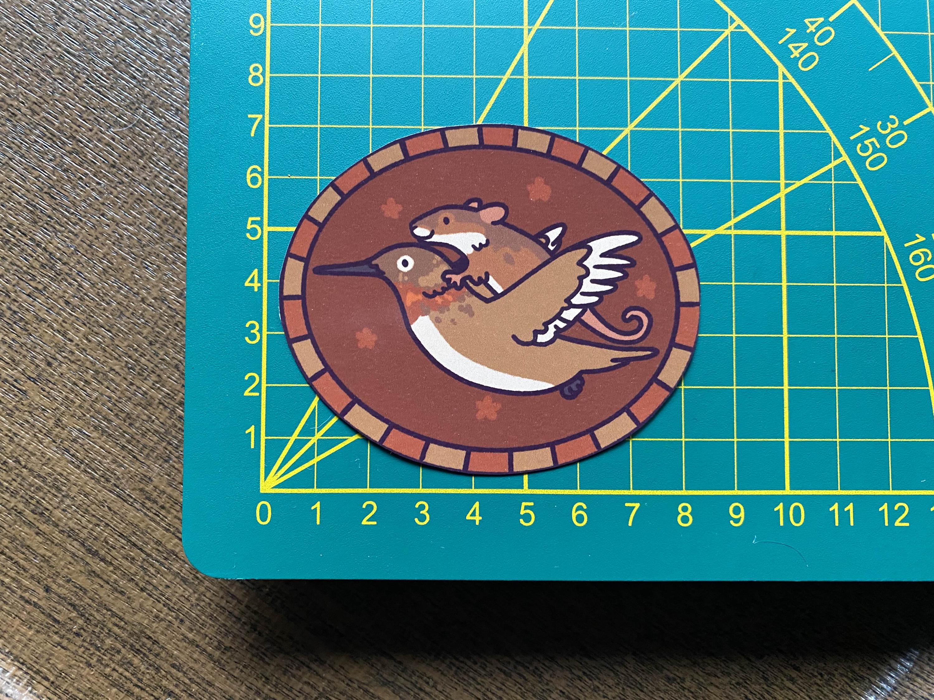 Inktober 2024 stickers day 16-20