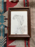 "Cougar" - Framed original